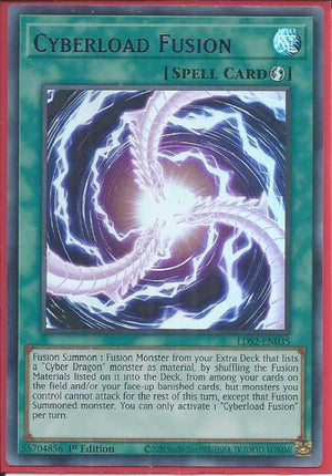 Yugioh - Cyberload Fusion *Purple Ultra Rare* LDS2-EN035 (NM/M)