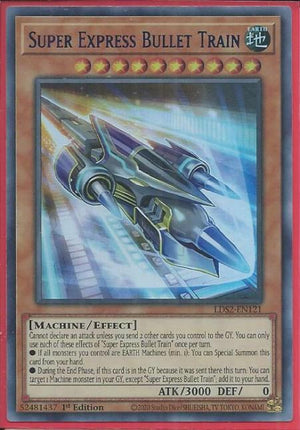 Yugioh - Super Express Bullet Train *Blue Ultra Rare* LDS2-EN121 (NM/M)
