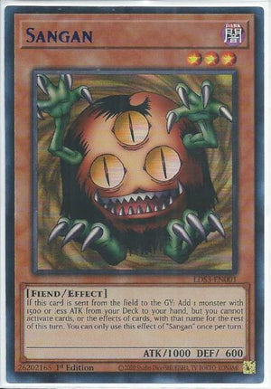 Yugioh - Sangan *Blue Ultra Rare* LDS3-EN001 (NM/M)