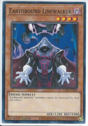 Yugioh - Earthbound Linewalker *Common* LDS3-EN048 (NM/M)