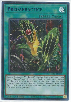 Yugioh - Predapractice *Blue Ultra Rare* LDS3-EN079 (NM/M)