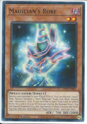 Yugioh - Magician's Robe *Common* LDS3-EN085 (NM)
