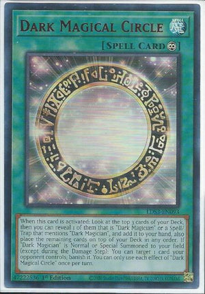 Yugioh - Dark Magical Circle *Red Ultra Rare* LDS3-EN093 (NM)