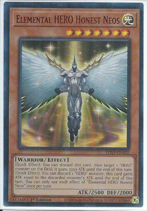 Yugioh - Elemental HERO Honest Neos *Red Ultra Rare* LDS3-EN102 (NM/M)
