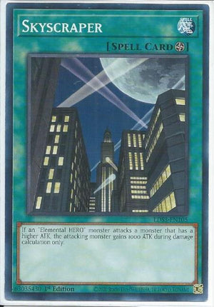 Yugioh - Skyscraper *Common* LDS3-EN105 (NM/M)