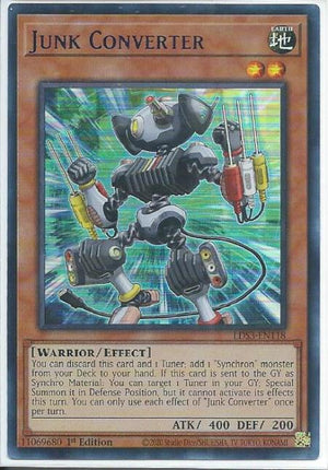 Yugioh - Junk Converter *Blue Ultra Rare* LDS3-EN118 (NM)