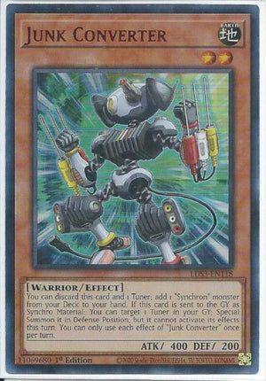 Yugioh - Junk Converter *Red Ultra Rare* LDS3-EN118 (NM)