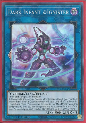 Yugioh - Dark Infant @Ignister *Super Rare* LIOV-EN045 (NM/M)