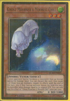 Yugioh - Ghost Mourner & Moonlit Chill [Alt Art] *PGR* MGED-EN023 (NM)
