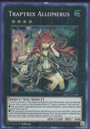 Yugioh - Traptrix Allomerus *Super Rare* MP21-EN068 (NM/M)