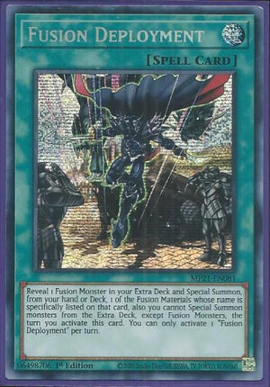 Yugioh - Fusion Deployment *Prismatic Secret Rare* MP21-EN081 (NM)