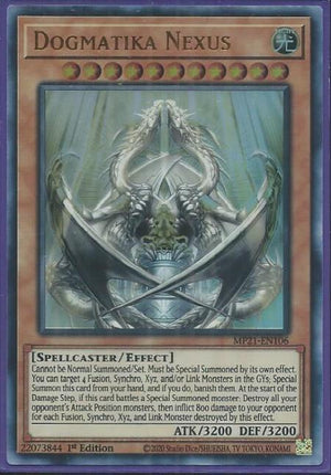 Yugioh - Dogmatika Nexus *Ultra Rare* MP21-EN106 (NM/M)