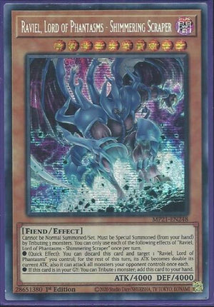 Yugioh - Raviel, Lord of Phantasms - Shimmering Scraper *Prismatic Secret Rare* MP21-EN248 (NM)