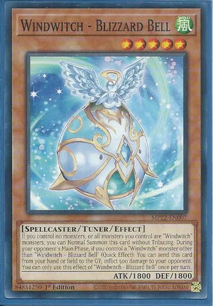 Yugioh - Windwitch – Blizzard Bell *Common* MP22-EN007 (NM/M)