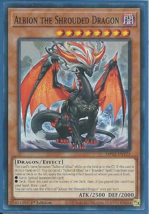 Yugioh - Albion the Shrouded Dragon *Common* MP22-EN125 (NM/M)