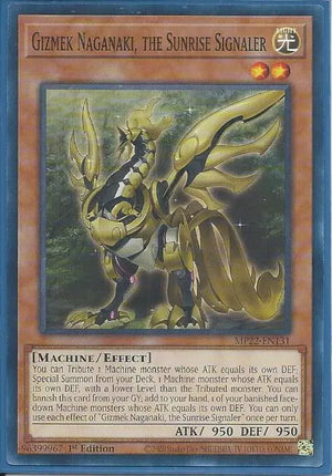 Yugioh - Gizmek Naganaki, the Sunrise Signaler *Common* MP22-EN131 (NM/M)