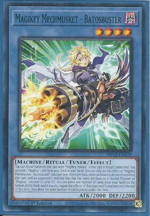 Yugioh - Magikey Mechmusket – Batobuster *Common* MP22-EN139 (NM/M)