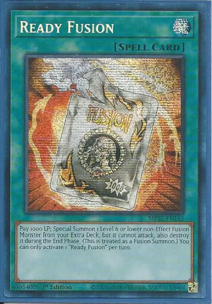 Yugioh - Ready Fusion *Prismatic Secret Rare* MP22-EN163 (NM)