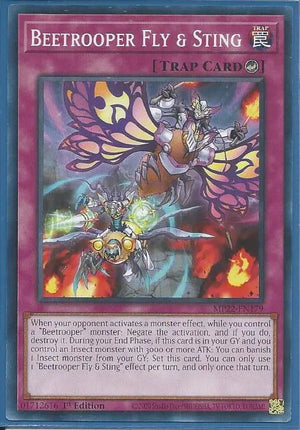 Yugioh - Beetrooper Fly & Sting *Common* MP22-EN179 (NM/M)