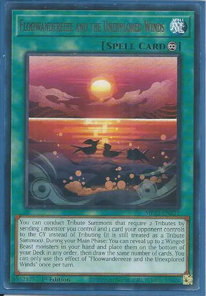 Yugioh - Floowandereeze and the Unexplored Winds *Rare* MP22-EN221 (NM/M)