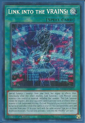 Yugioh - Link into the VRAINS! *Prismatic Secret Rare* MP22-EN271 (NM)