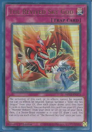 Yugioh - The Revived Sky God *Ultra Rare* MP22-EN273 (NM)