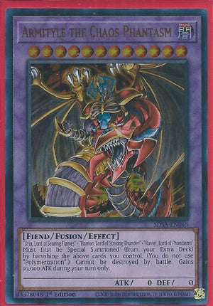 Yugioh - Armityle the Chaos Phantasm *Ultra Rare* SDSA-EN045 (NM)
